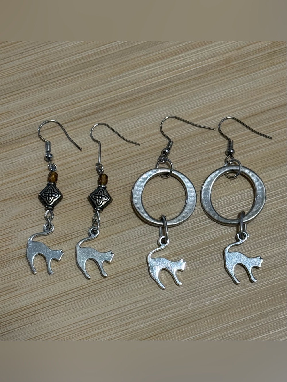 Cat Dangle Earrings Bundle